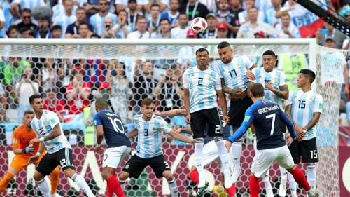 法国4-3阿根廷，法国43阿根廷回放全场！