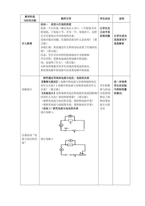 欧姆定律教案，欧姆定律教案中公！